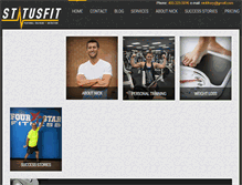 Tablet Screenshot of okcpersonaltrainer.com